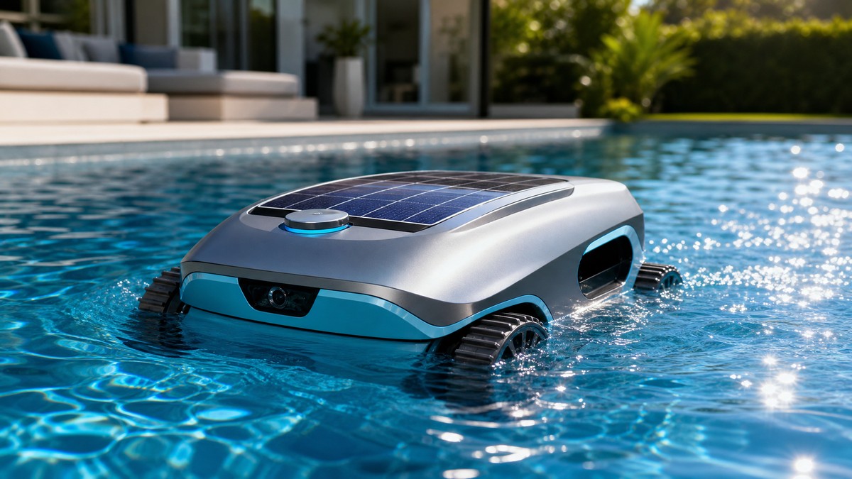 Tendências e novidades 2026: solar, IA e conectividade nos robôs limpa-fundos