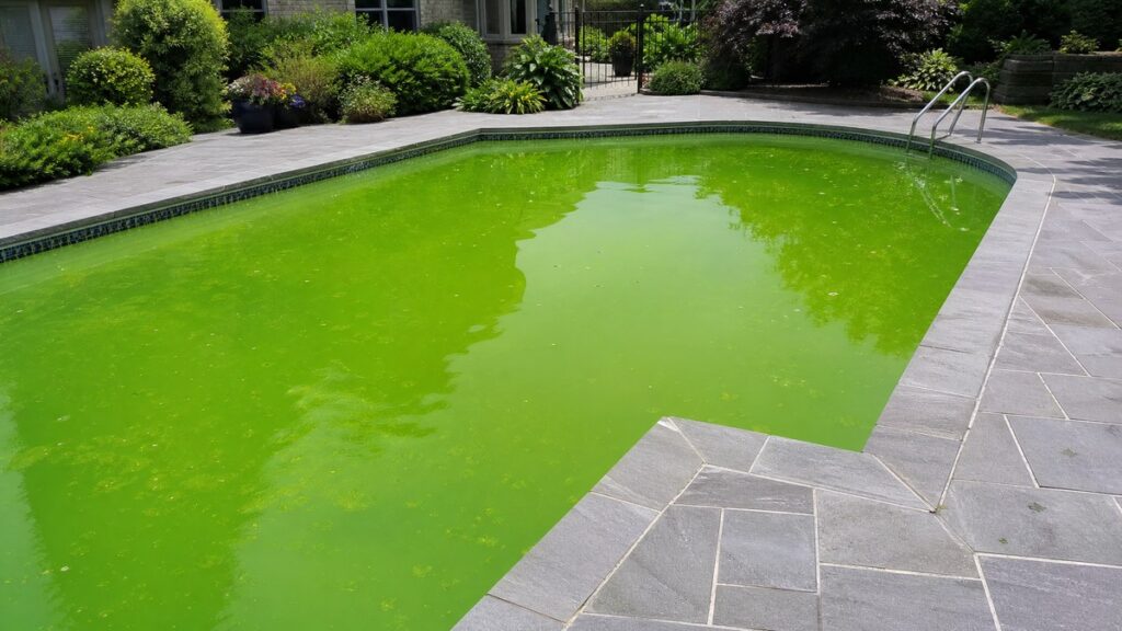 Como recuperar uma piscina com água verde sem a esvaziar: o protocolo de 48 h que funciona mesmo