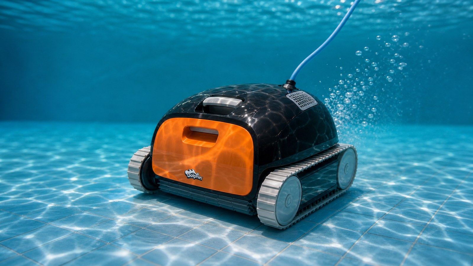 Dolphin E20 opiniões — análise do desempenho de limpeza sobre o fundo da piscina