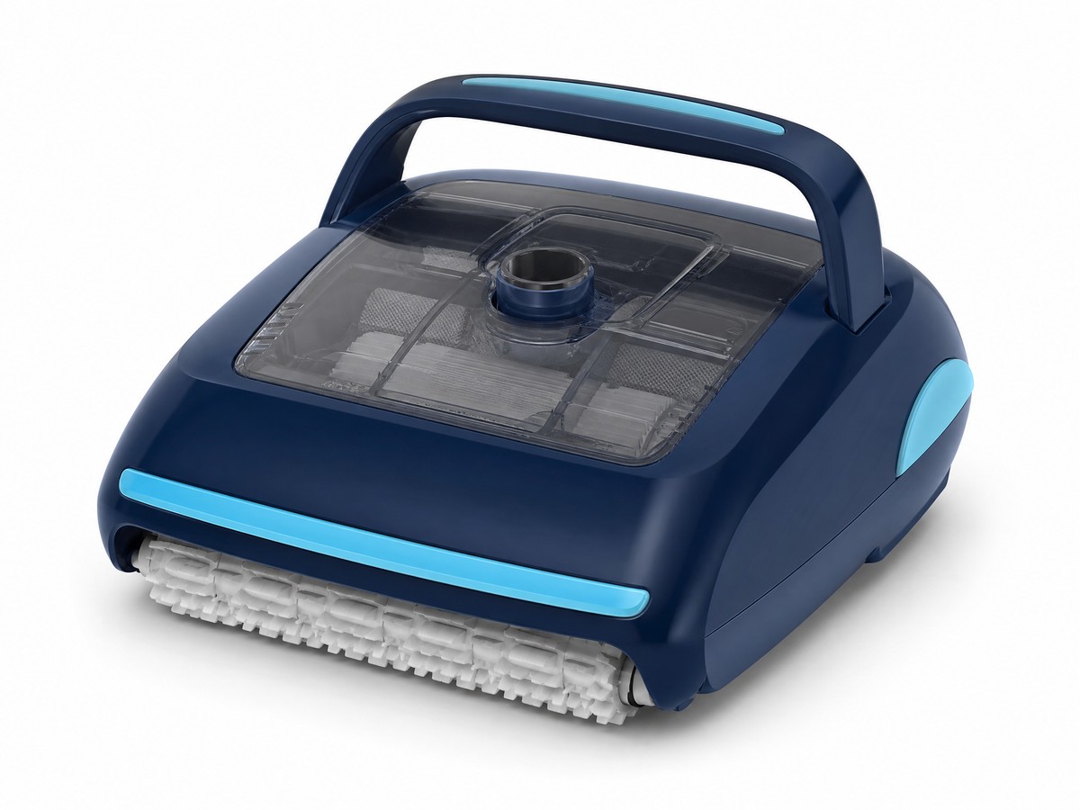 Dolphin Liberty 200 opiniões — robô sem fios a limpar o fundo de uma piscina
