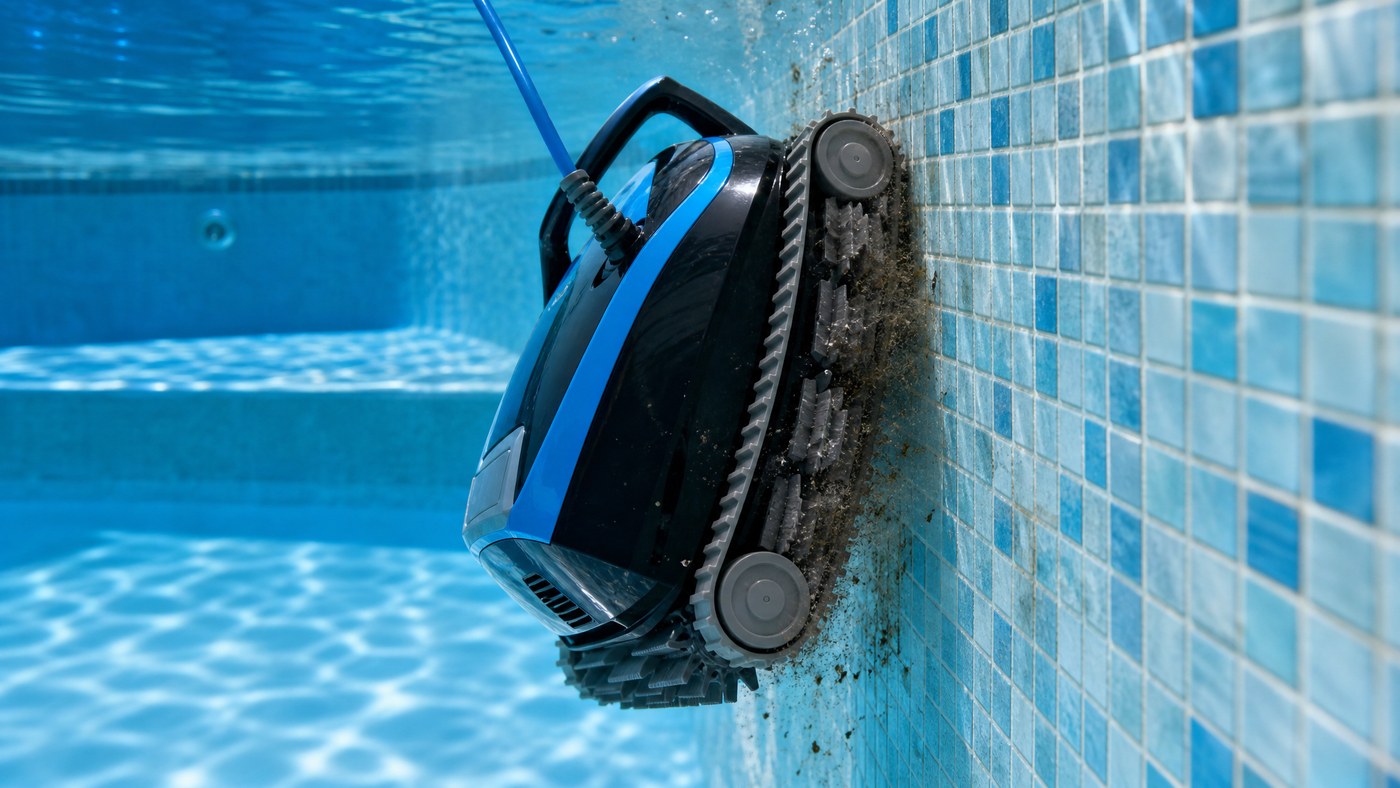 Dolphin Nautilus CC Supreme opiniões — a limpar paredes numa piscina enterrada